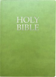 KJVER Holy Bible, Large Print, Olive Ultrasoft