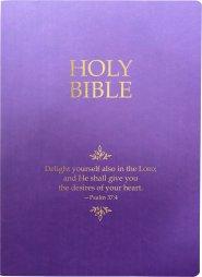 KJVER Holy Bible, Delight Yourself In The Lord Life Verse