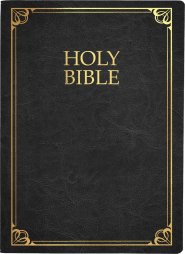KJV 1611 Family Legacy Holy Bible, Large Print, Black Genuine Leather, Thumb Index: (Red Letter, Premium Cowhide, 1611 Version)
