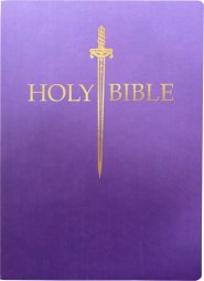 KJV 1611 Sword Bible, Large Print, Royal Purple Ultrasoft: (Red Letter)