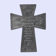 Baby Dedication Wall Cross