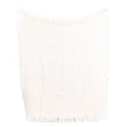 Heart Cross Natural Texture Throw 150 x 127cm