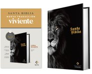Biblia letra gigante NTV con Filament, León (Tapa dura, Letra Roja)