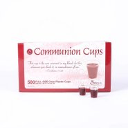 Communion Cups Clear Full Size 1 3/8In Pack of 500
