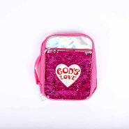 God's Love Sequin Bible Cover - Medium