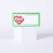 Offering Envelope Cheerful Heart Pack of 100