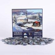 Church Nativity Jigsaw Puzzle - 1000 Pieces