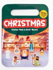 Christmas Sticker Book With Arch Books Bundle