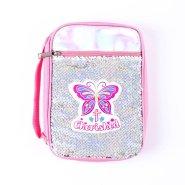 Cherished Sequin Bible Cover - Large