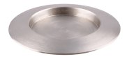 Nickel Plated Candle Holder D 8 cm inside