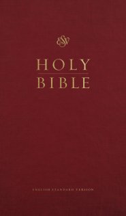 ESV Church Bible, Large Print (Hardcover, Burgundy)
