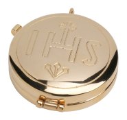 IHS Gold Plated Container for Hosts D 5.5cm