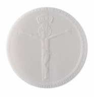 Pack of 50 Priest Communion Wafers 2.5" - Crucifix Altar Bread