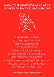 Wash Hands Prayer (COVID-19)