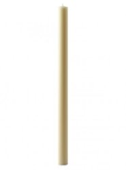 30" x 2 1/4" Church Candle with Beeswax Paschal Candle - Single