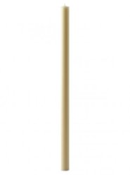 36" x 2 1/4" Church Candle with Beeswax Paschal Candle - Single
