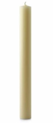 12" x 1 5/8" Candles with Beeswax Pack of 6