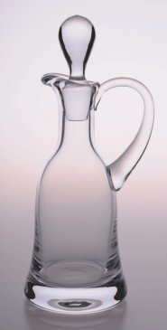 Bell Shaped Glass Cruet with Stopper