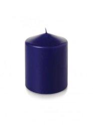 4" x 3" Purple Pillar - Pack of 6