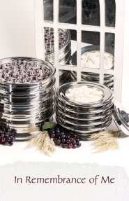 Communion Bulletin: In Remembrance of Me (Package of 100)