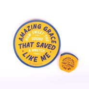 Amazing Grace Foldable Hand Fan - Pack of 6