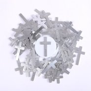 God Loves You Silver Pocket Cross - Pack of 1000
