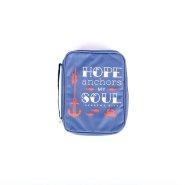 Hope Anchors My Soul Canvas Bible Cover - Large
