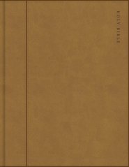 KJV Notetaking Bible, Camel Suedesoft LeatherTouch