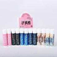 Assorted Lip Balm - 2 of each 6 Designs (12 Total)