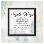 Plaque-Layered Grace-Angel's Wings (6 x 6)
