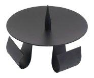 Black Iron Candle Holder D 9 cm