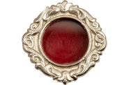 Nickel Plated Pocket Reliquary D 3.5 cm