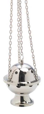 Nickel Plated Thurible H 11 cm