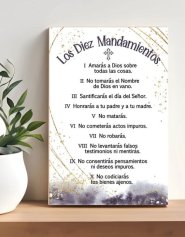 Spanish Plaque-The Ten (Los Diez) (4" x 6")