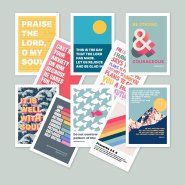 Pack of 10 Christian Postcards