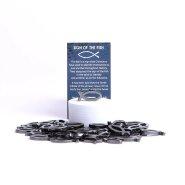 Hematite Pocket Fish with Card - Pack of 50