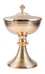 Golden Plated Ciborium H 24 cm