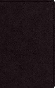 ESV Giant Print Personal Size Bible, Red Letter (Genuine Leather, Black)