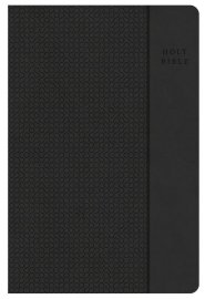 CSB Large Print Compact Reference Bible, Charcoal