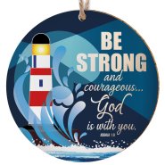 Be Strong Ceramic Hanging Decoration
