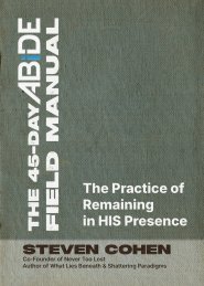 The 45-Day ABiDE Field Manual