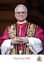 Pope Leo XIV Prayer Card