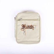 Faith Canvas Bible Cover - Medium