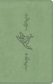 ESV Kid's Bible, Thinline, Red Letter (TruTone, Light Green, Bird of the Air Design)