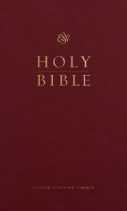 ESV Pew Bible (Hardcover, Burgundy)