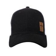Black & Brown Cross Cap