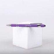 Lavender Woman Of Faith Soft Touch Gift Pen