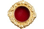 Gold Plated Pocket Reliquary D 3.5 cm