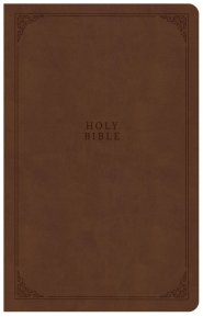 CSB Premium Gift Bible, Easy-to-Read Optimal Type, Brown