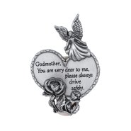 Godmother Heart Visor Clip - Pack of 4